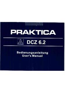 Praktica (VEB) DCZ 6.2 manual. Camera Instructions.